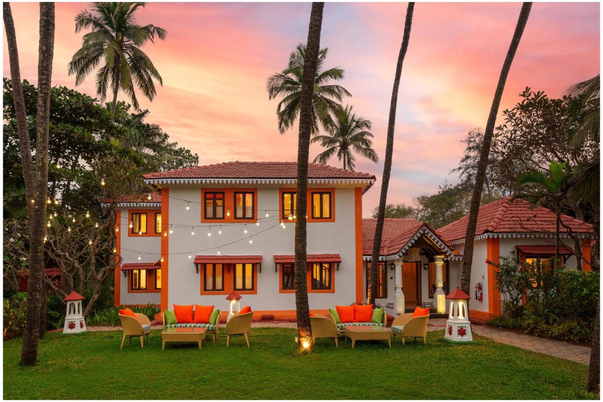 Amã Stays & Trails Aguada Shell Villa , Goa Candolim Eksteriør billede