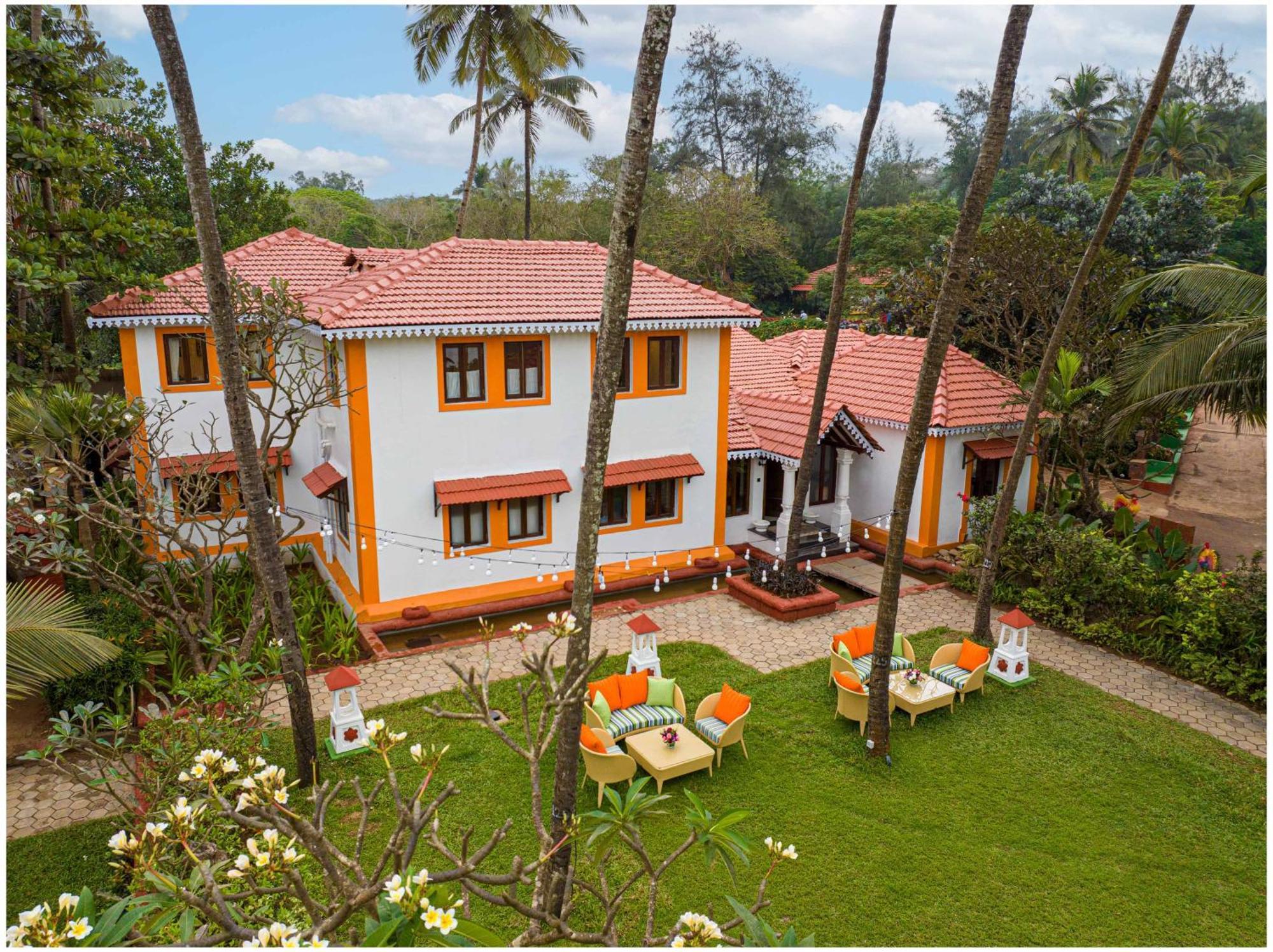 Amã Stays & Trails Aguada Shell Villa , Goa Candolim Eksteriør billede